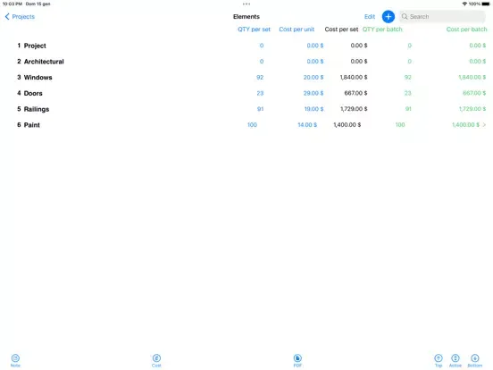 Capturas de pantalla de WBS iPad 