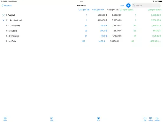 Capturas de pantalla de WBS iPad 