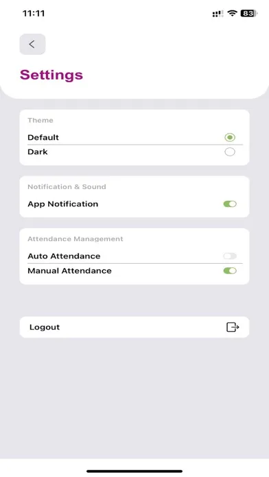 AttendanceRobo سکرین شاٹس