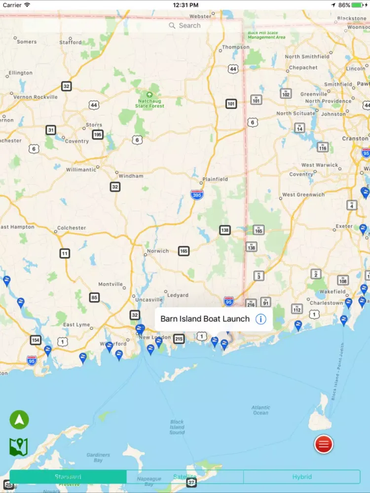 Screenshot di CT-RI: Salt Water Boat Ramps iPad 