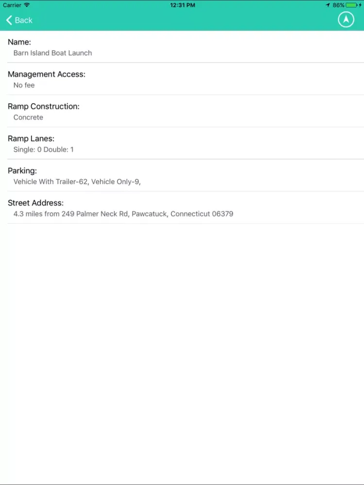 Screenshot di CT-RI: Salt Water Boat Ramps iPad 