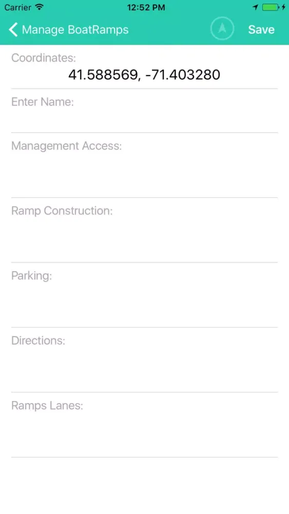 Screenshot di CT-RI: Salt Water Boat Ramps