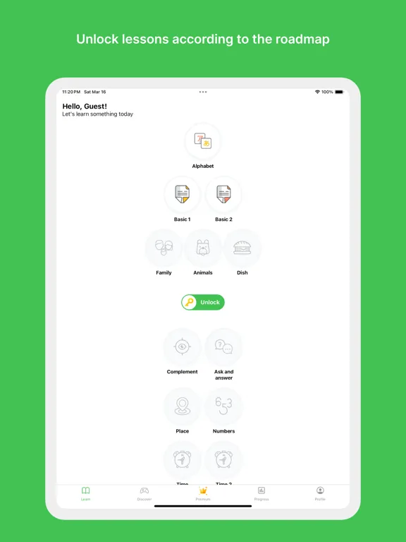 Learn Japanese - Pidu iPad Screenshots