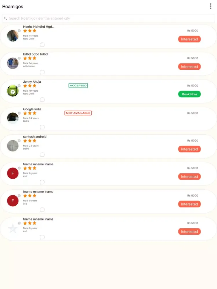 Скриншоты Roamigos iPad 