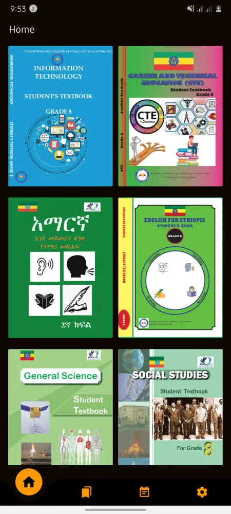 Capturas de pantalla de Ethio Books : Grade 8 Textbook