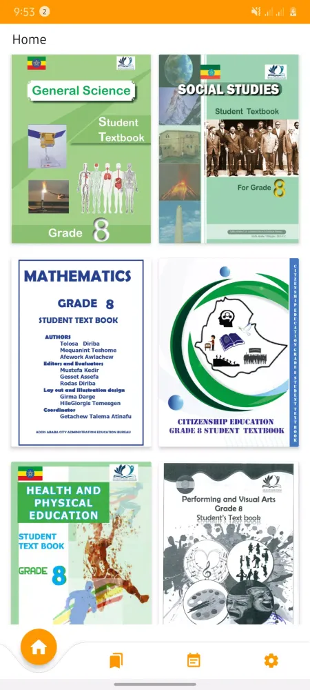 Capturas de pantalla de Ethio Books : Grade 8 Textbook