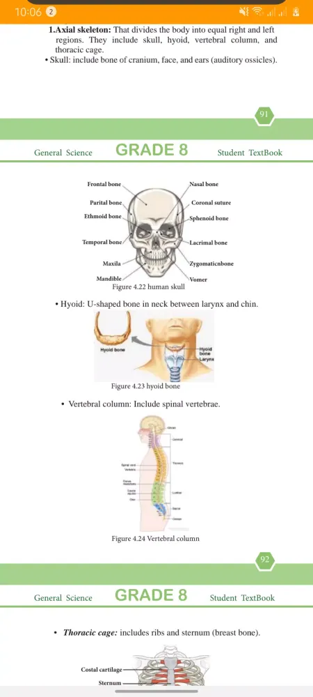 Capturas de pantalla de Ethio Books : Grade 8 Textbook
