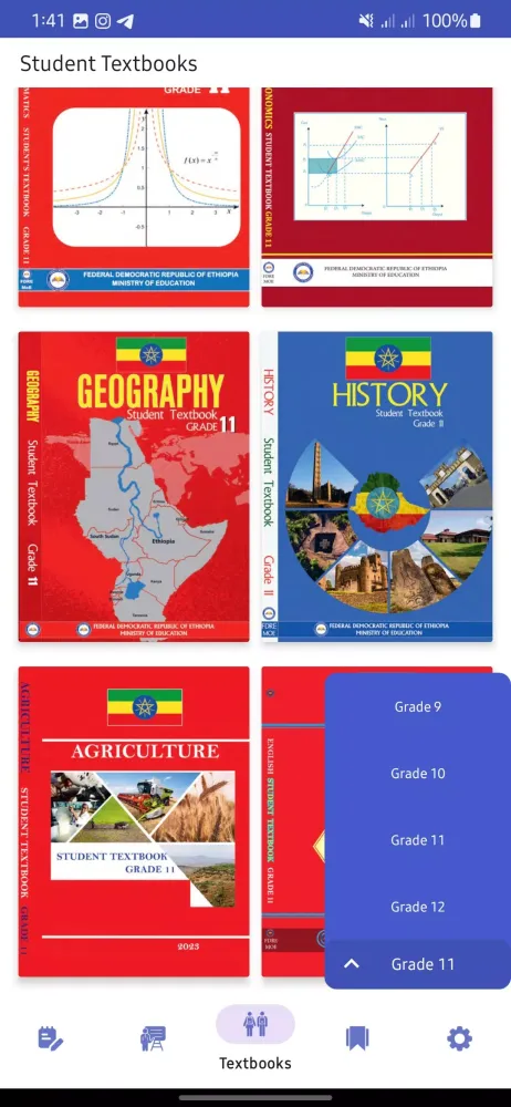 Ethio Books : Grade 9-12 Books Screenshots