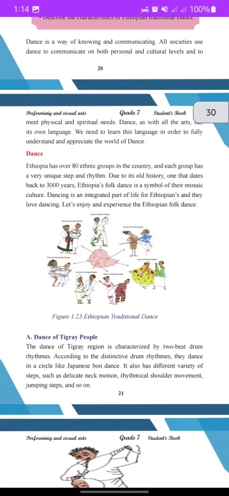 Ethio Books : Grade 7 Textbook Ekran Görüntüleri