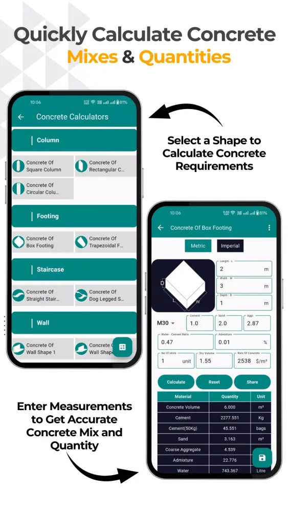 Construction Calculator A1应用截图