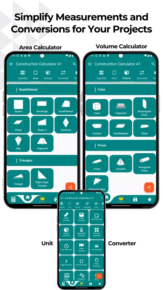 Construction Calculator A1应用截图