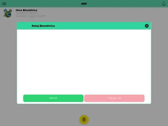 Biometrico GAE iPad  Screenshots