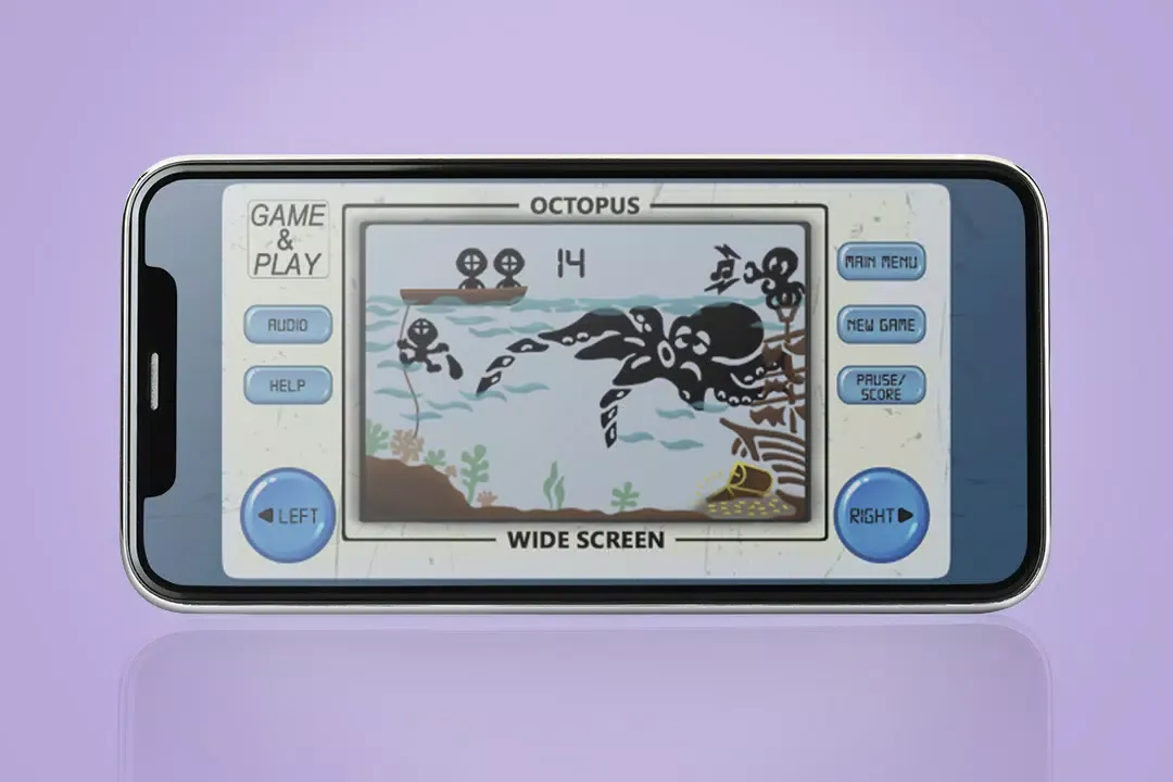 ภาพหน้าจอของ OCTOPUS 90s & 80s arcade games