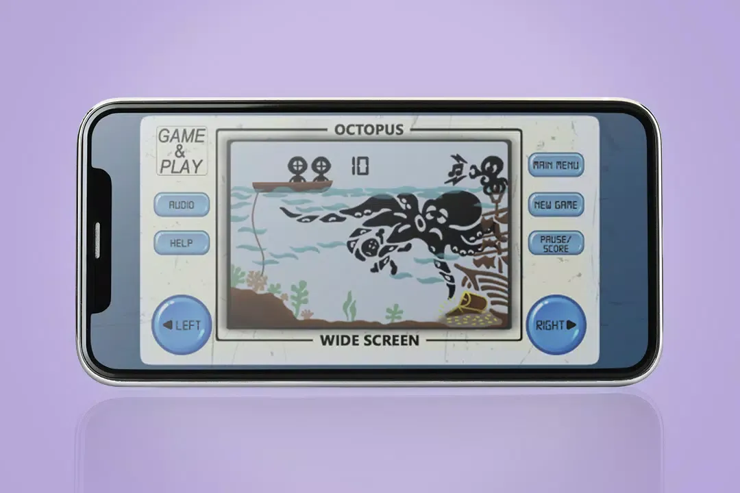 ภาพหน้าจอของ OCTOPUS 90s & 80s arcade games