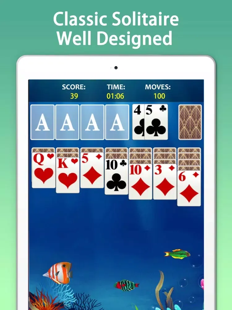 Capturas de tela do Solitaire Fever-Classic Game iPad 