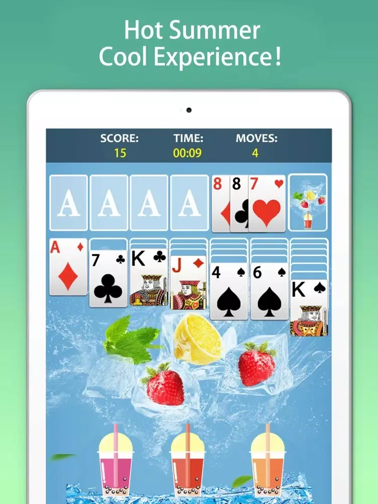 Capturas de tela do Solitaire Fever-Classic Game iPad 