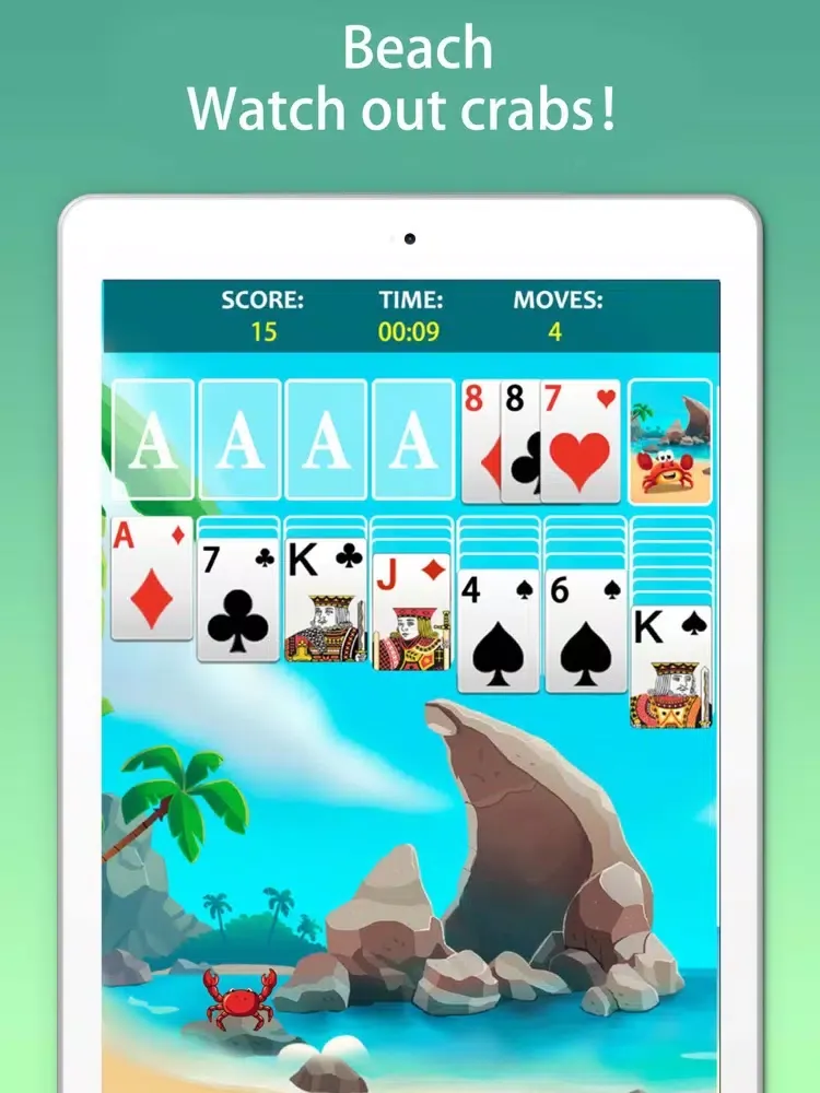 Capturas de tela do Solitaire Fever-Classic Game iPad 