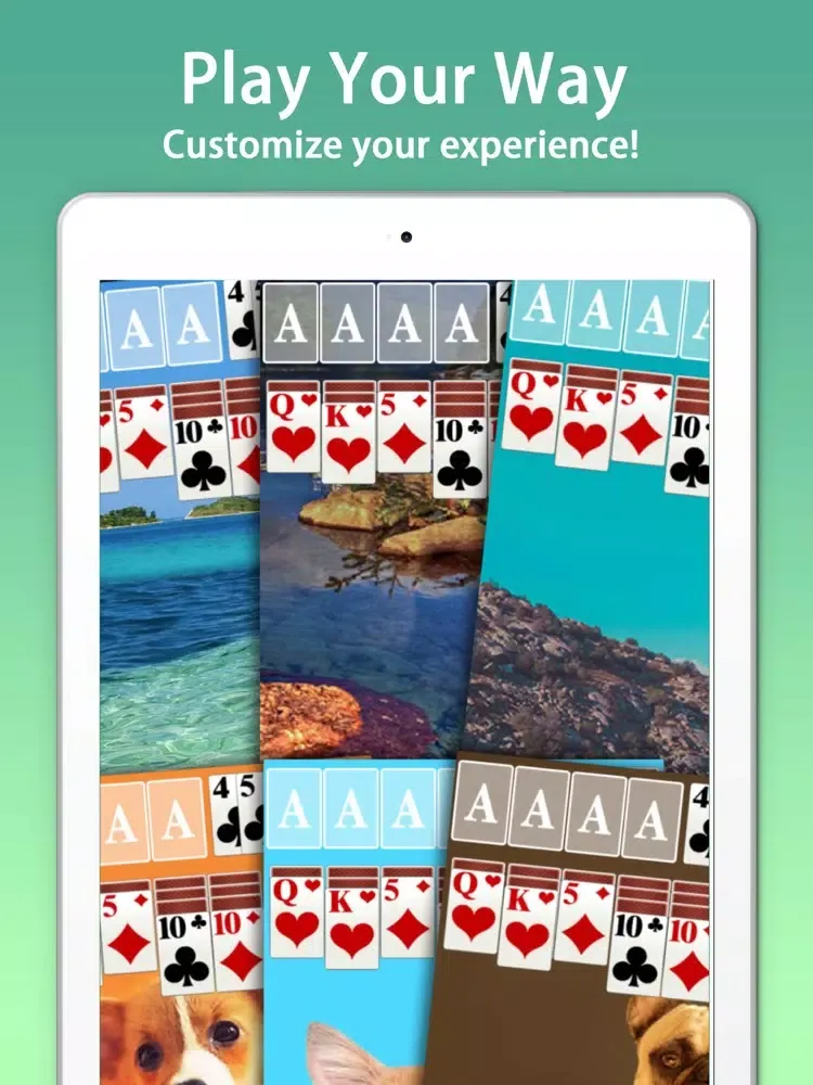 Capturas de tela do Solitaire Fever-Classic Game iPad 