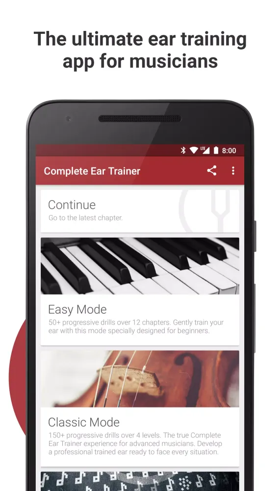Complete Ear Trainer Screenshots