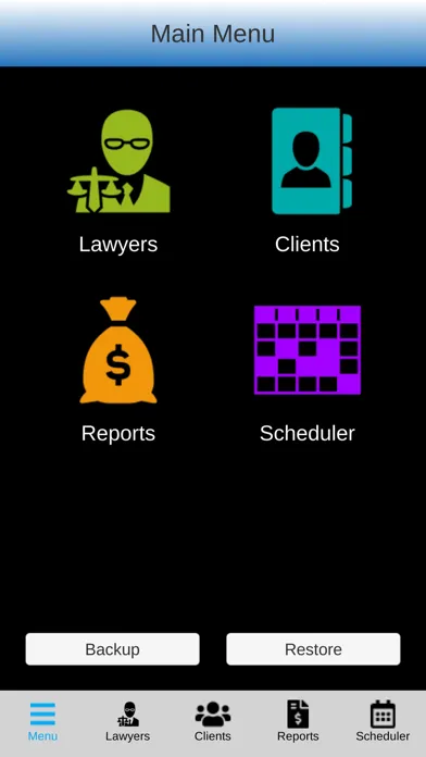 Zrzuty ekranu Lawyers Software