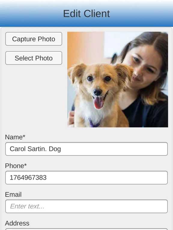 Pet Grooming Software iPad 应用截图
