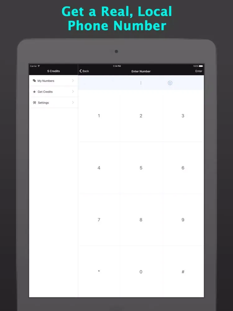 Скриншоты Business Line Phone Number iPad