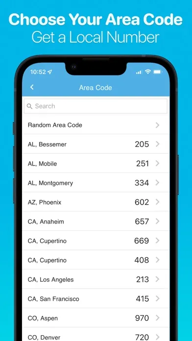 Private Texting SMS Phone Line スクリーンショット
