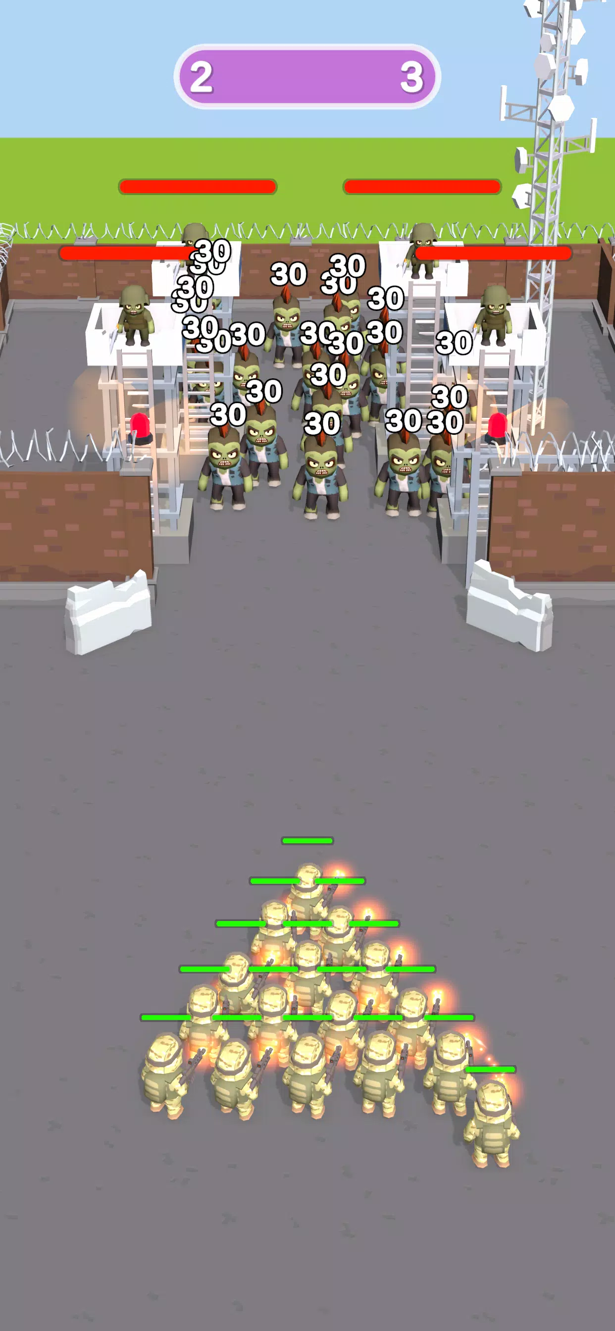 Zombie Control : Army Builder Screenshots