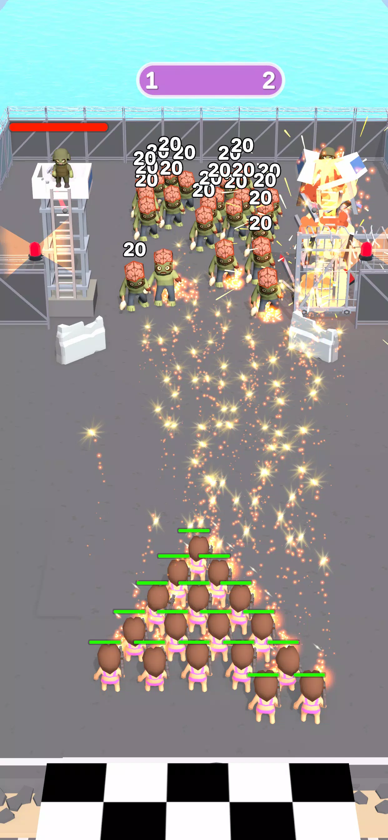 Zombie Control : Army Builder Screenshots