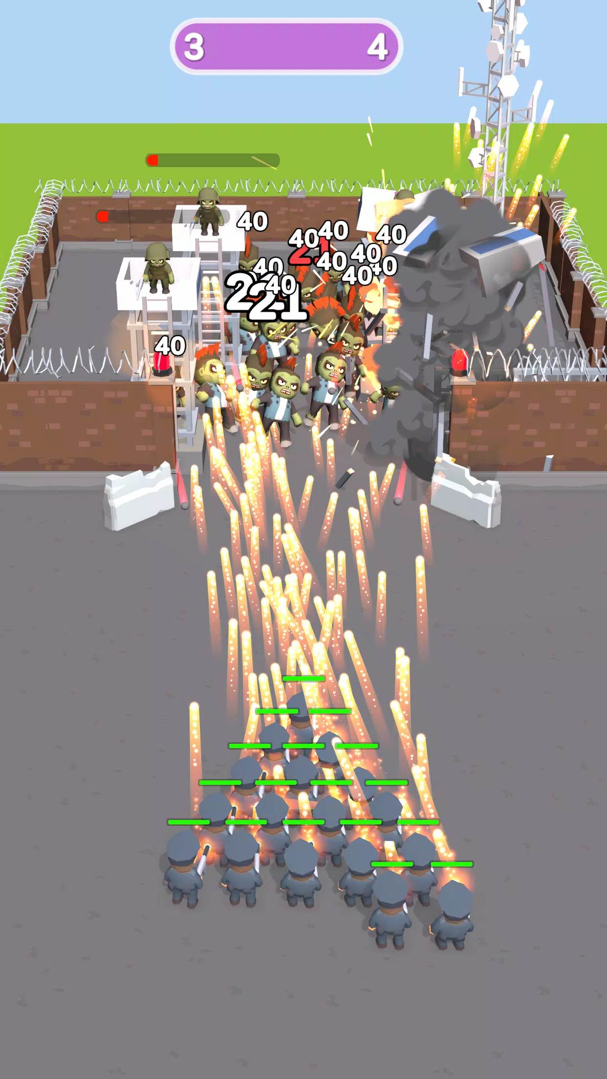 Zombie Control : Army Builder Screenshots