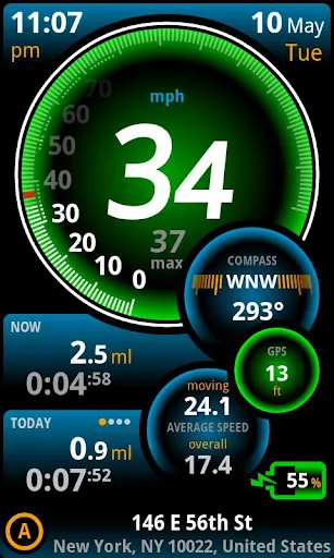 Ulysse Speedometer Pro Screenshots