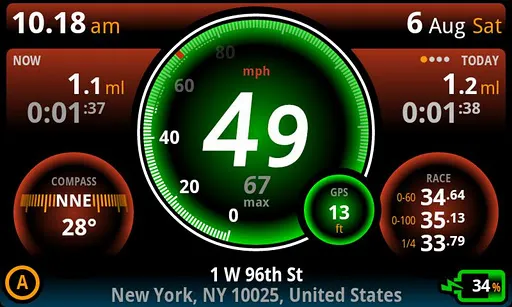 Ulysse Speedometer Pro Screenshots