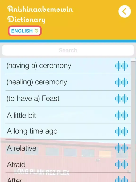 Capturas de pantalla de Long Plain Dictionary iPad 