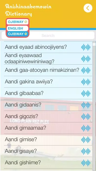 Capturas de pantalla de Long Plain Dictionary