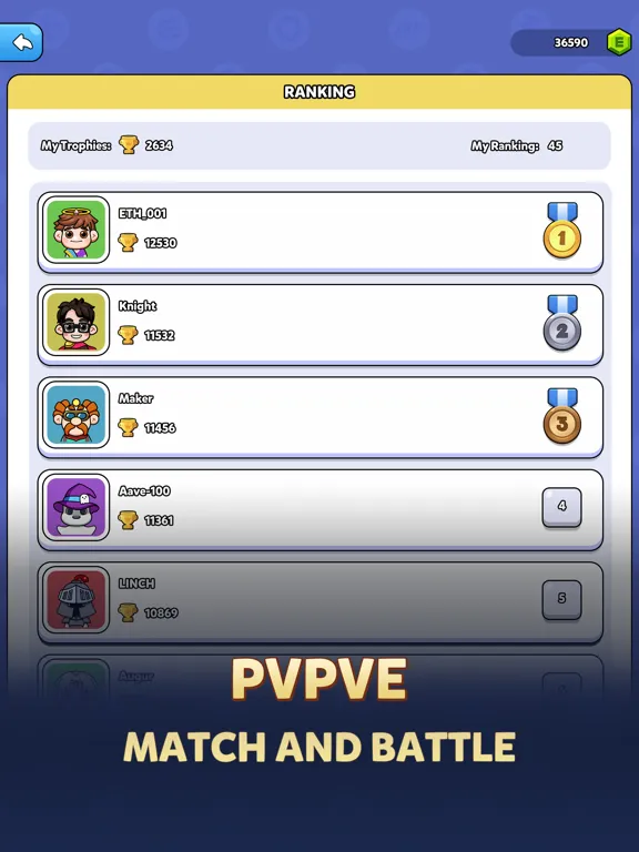 CryptoEmpire: Match-3 Battle iPad 应用截图