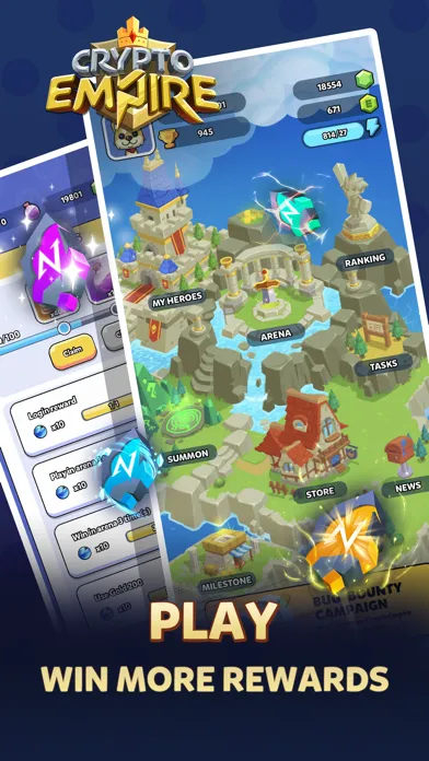 CryptoEmpire: Match-3 Battle应用截图