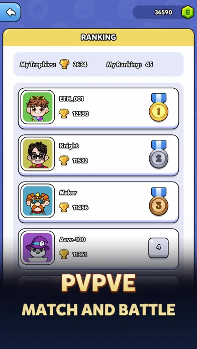 CryptoEmpire: Match-3 Battle应用截图