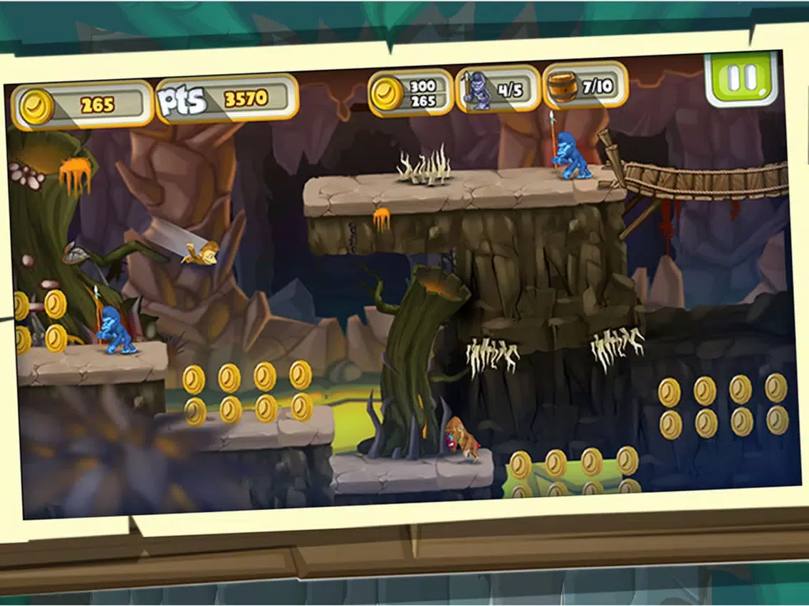 Monkey Run: Fantastic Adventure Tale iPad  Ekran Görüntüleri