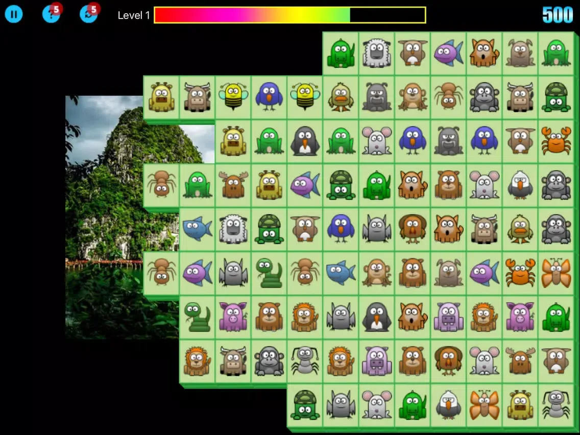 Onet Connect Animal Classic HD iPad  Ekran Görüntüleri