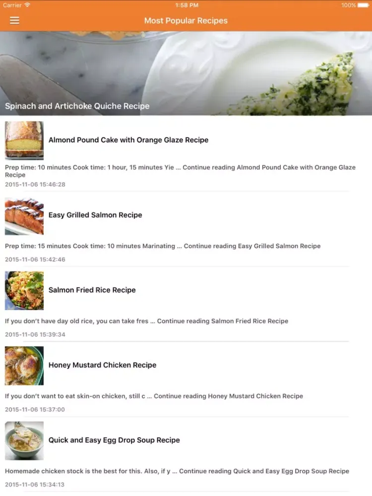 Capturas de tela do Eat to Kitchen - The Amazing Nutrient-Rich Plan for Easy Recipes iPad 