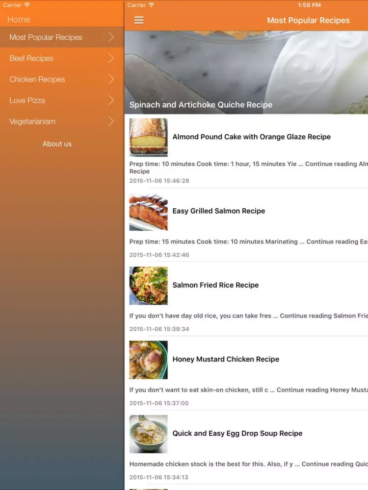 Capturas de tela do Eat to Kitchen - The Amazing Nutrient-Rich Plan for Easy Recipes iPad 