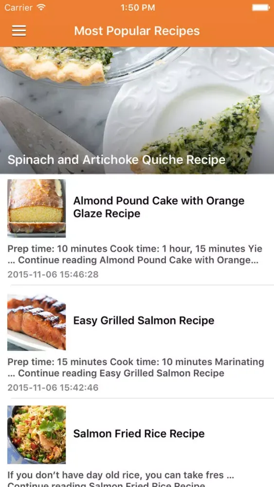 Capturas de tela do Eat to Kitchen - The Amazing Nutrient-Rich Plan for Easy Recipes
