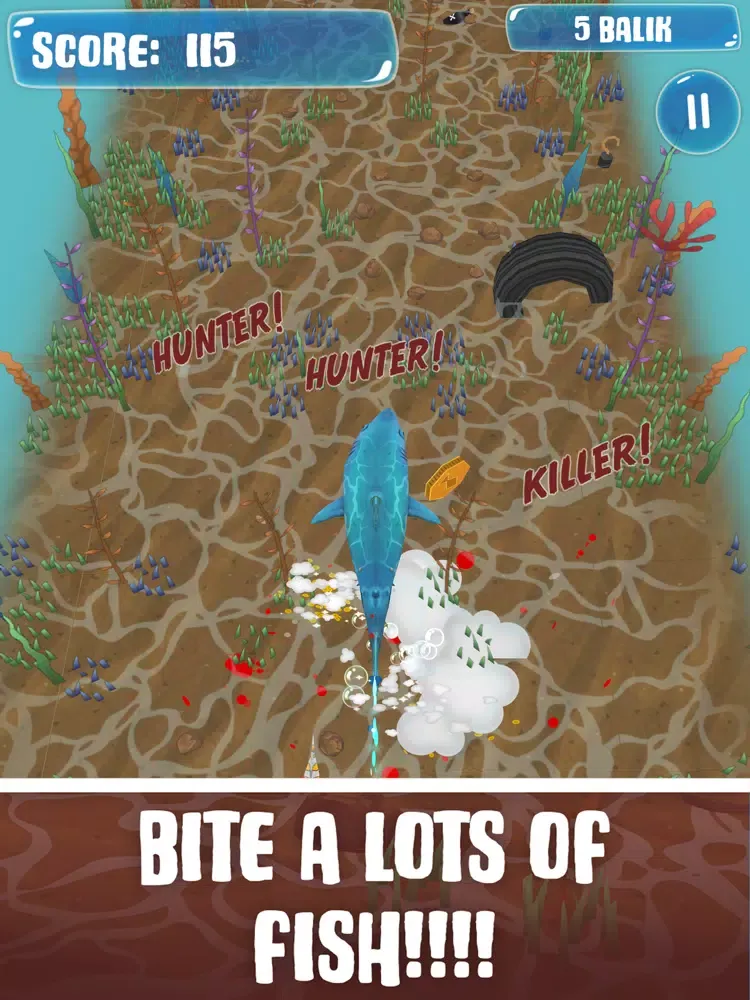 Zrzuty ekranu Big Bite : Shark iPad 