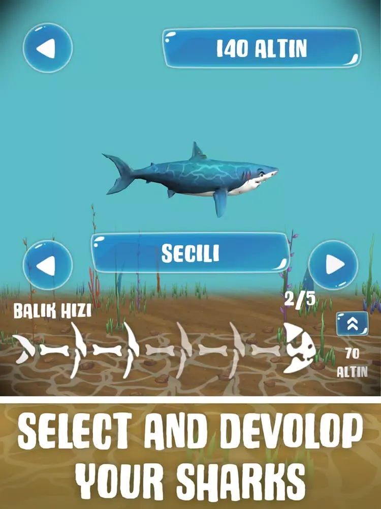 Zrzuty ekranu Big Bite : Shark iPad 