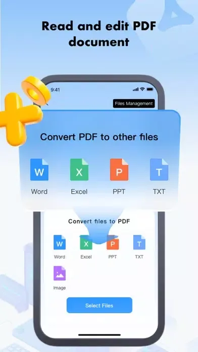 PDF Converter - PDF Viewer App スクリーンショット