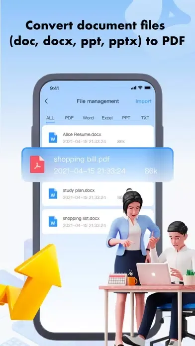 PDF Converter - PDF Viewer App スクリーンショット