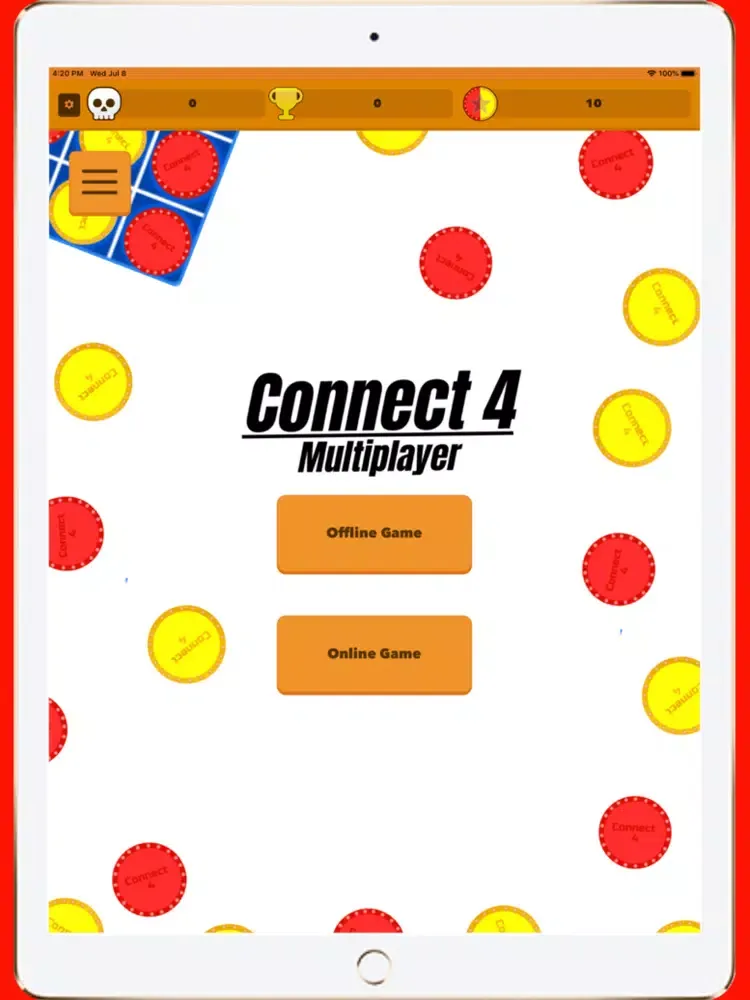 Connect 4 : Multiplayer iPad 應用截圖