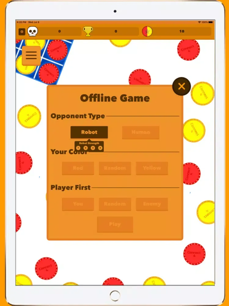 Connect 4 : Multiplayer iPad 應用截圖