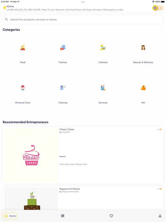 Tangkapan skrin BIND - Connecting Homepreneurs iPad 