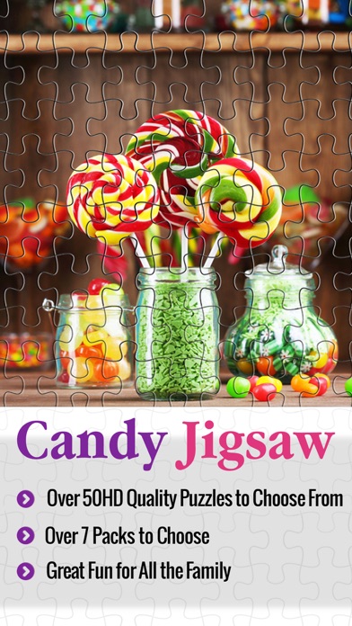 Candy Jigsaw Rush - Puzzle Collection 4 Kids Box سکرین شاٹس